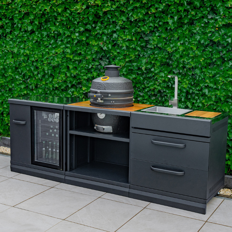 GRLLR Connect Modular Outdoor Kitchen outdoor bar BBQ bar