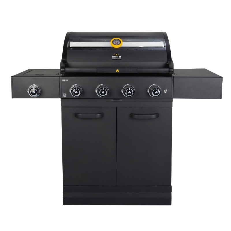 GRLLR Prime G4S Gas BBQ With Side Burner