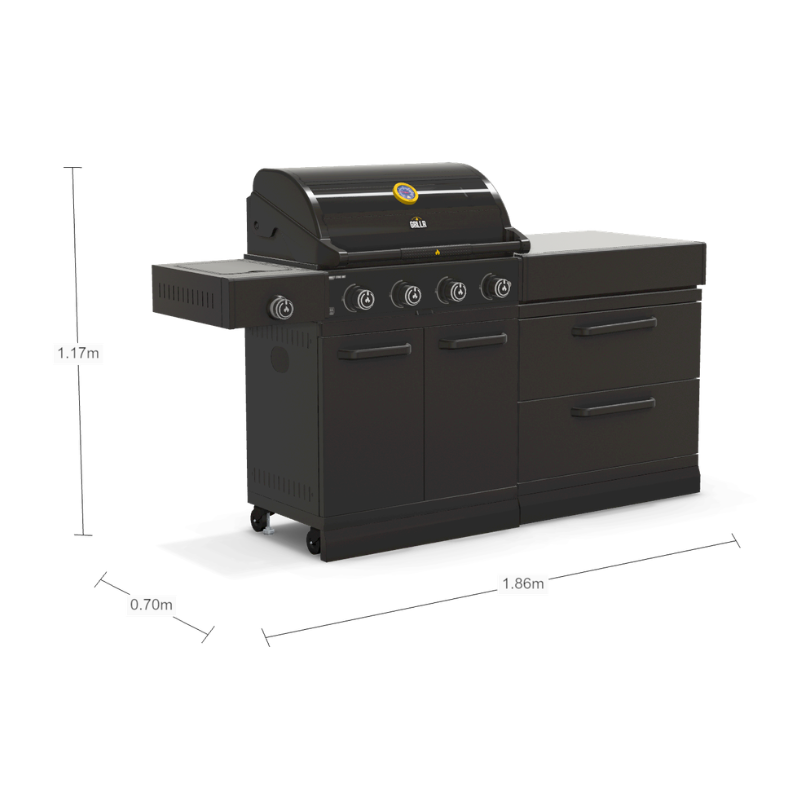 G4S Prime BBQ with Storage Unit