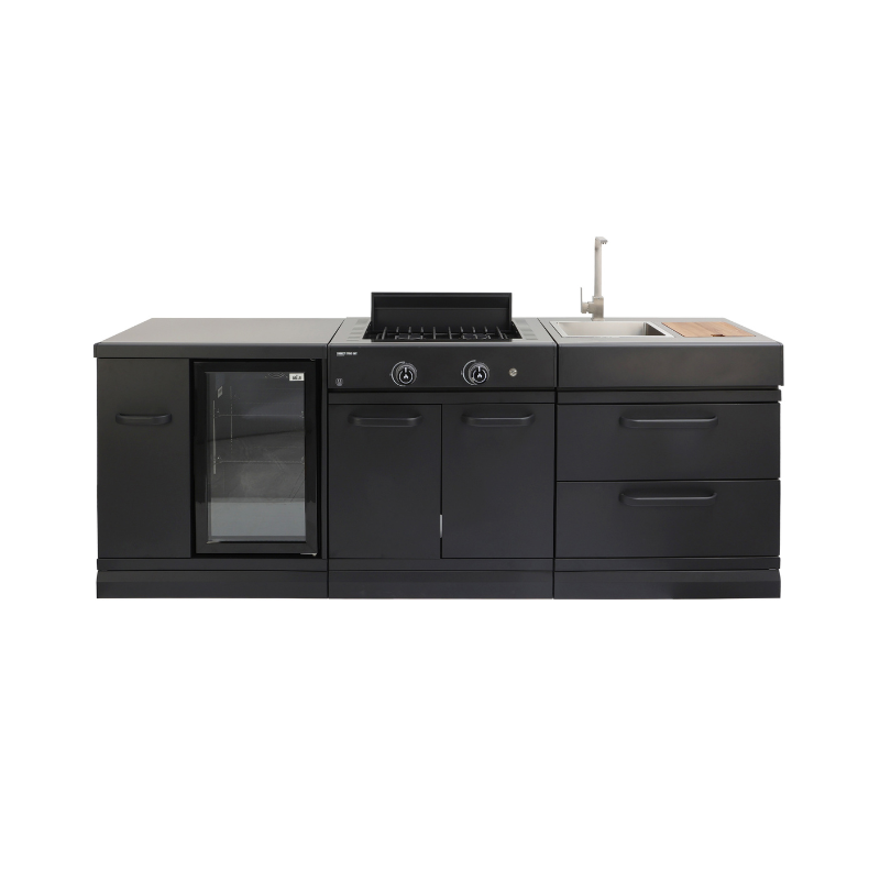 GRLLR Connect Modular Outdoor Kitchen outdoor bar BBQ bar