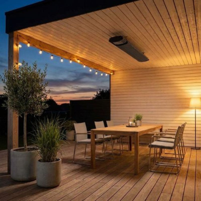 Heation Outdoor Patio Heater - Heat Bar Pro