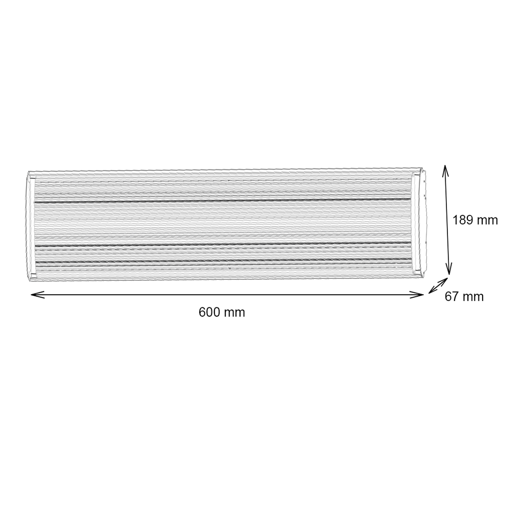 Heation Outdoor Patio Heater - Heat Bar