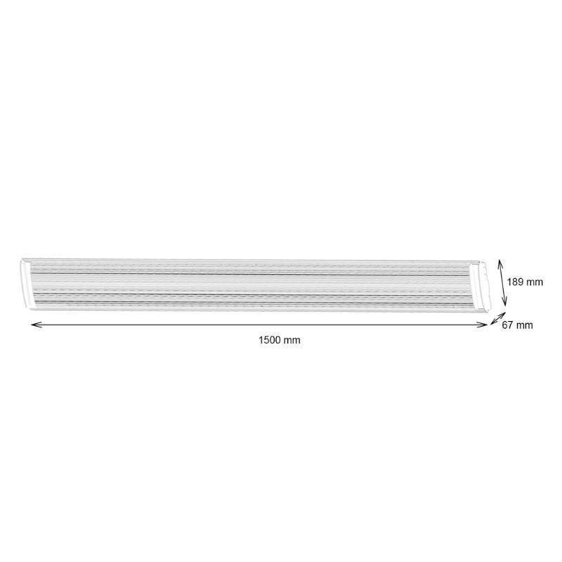 Heation Outdoor Patio Heater - Heat Bar
