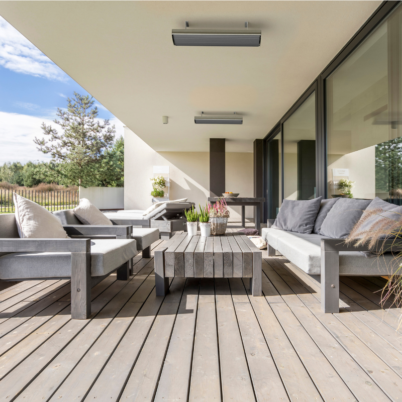 Heation Outdoor Patio Heater - Heat Bar