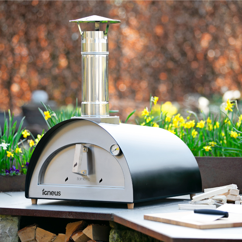 Igneus Bambino Wood Fired Pizza Oven & Accessories Premium Bundle Easter Weekend