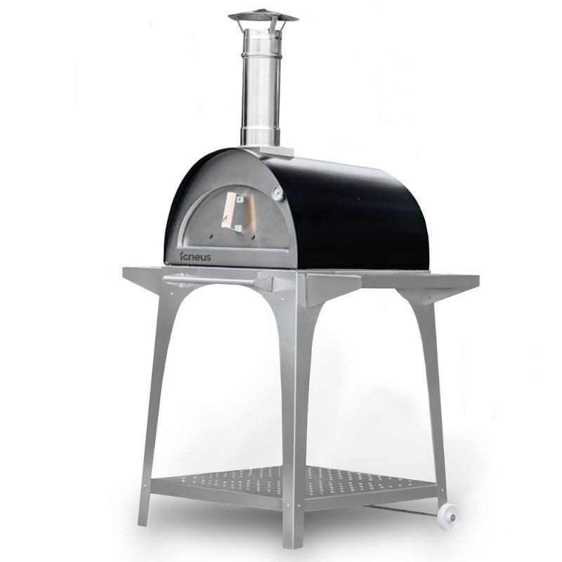 Igneus Bambino Pizza Oven Wood Fired With Stand