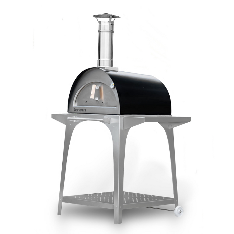 Igneus Bambino Wood Fired Pizza Oven Stand (Shelves Sold Separately) Ember & Stonehouse