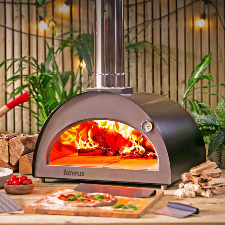 Igneus Classico Wood Fired Pizza Oven & Accessories Premium Bundle