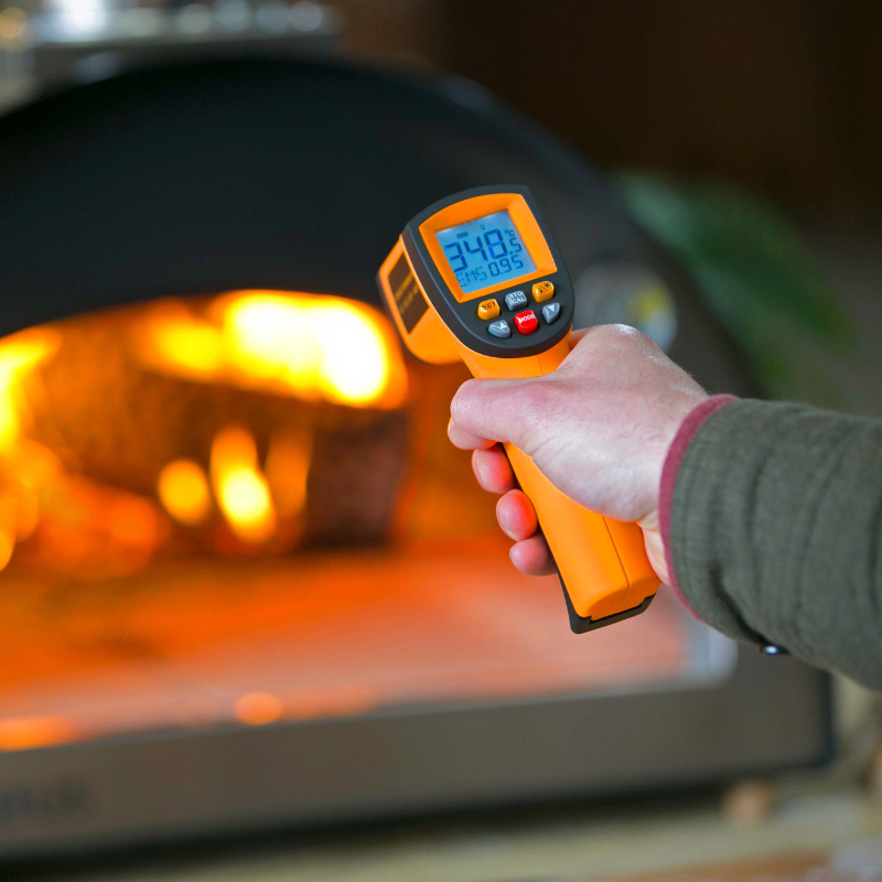 Igneus Infrared Digital Thermometer Accurate Temperatures for your pizza oven ember and stonehouse uk