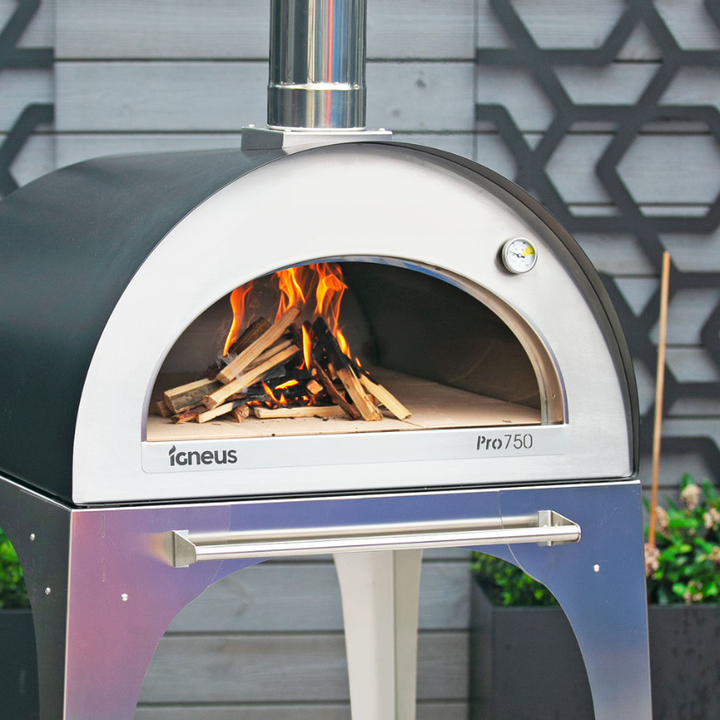 Igneus Pro 750 Wood Fired Pizza Oven Stand (Shelves Sold Separately) Ember & Stonehouse