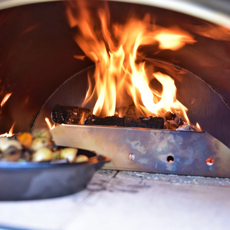 cast iron pans for a wood fired pizza oven recipes for pizza ovens