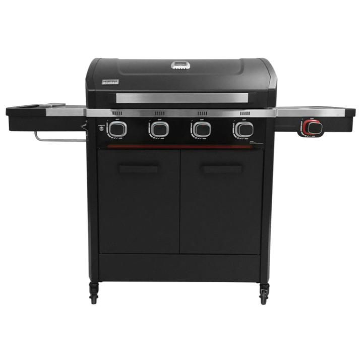 Norfolk Grills Infinity 400 Gas 4 Burner BBQ with Side Burner