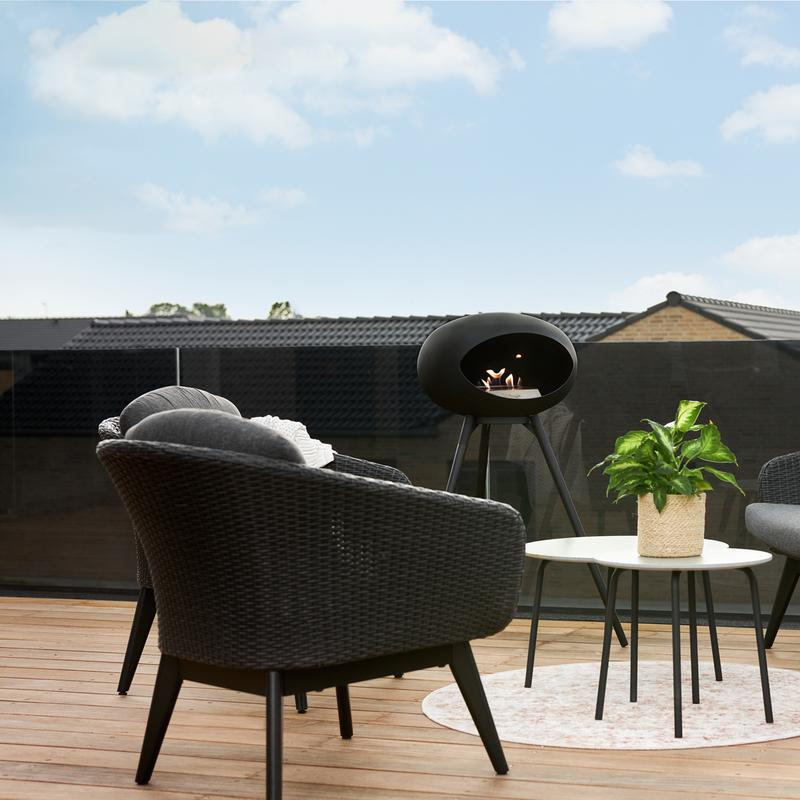 Le Feu Ground High Black Bioethanol Burner