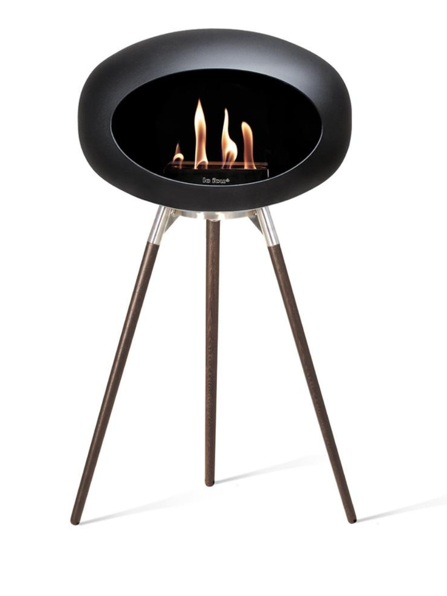 Le Feu Ground High Black Bioethanol Burner