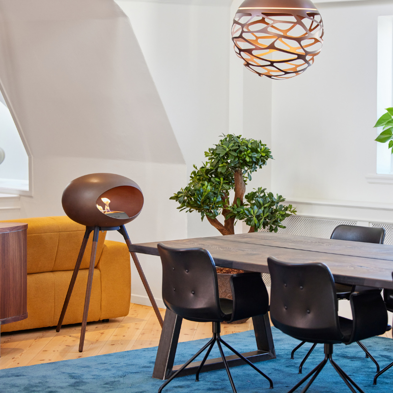 Le Feu Ground High Mocca Bioethanol Burner