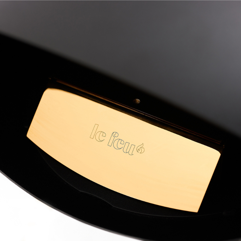 Le Feu Ground High Black Bioethanol Burner