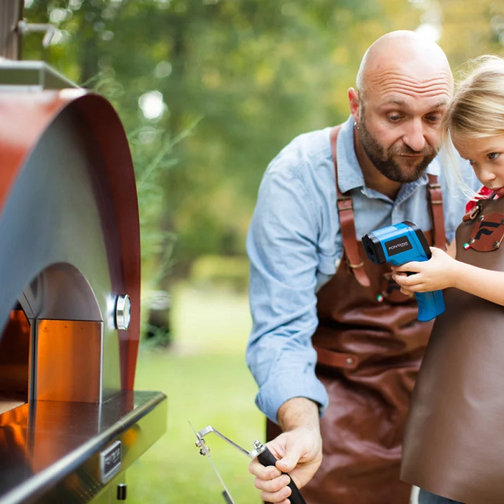 Fontana Margherita Wood Pizza Oven Including Trolley_oven for pizza