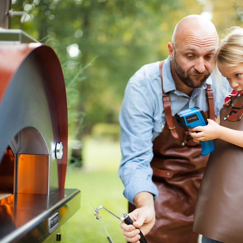 Fontana Marinara Wood Pizza Oven Including Trolley_oven for pizza