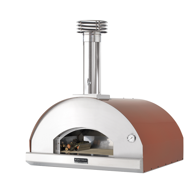 Fontana Marinara Rosso Build In Wood Pizza Oven_oven for pizza