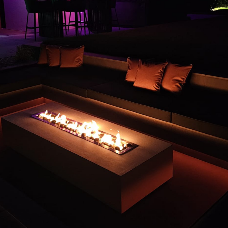 Luxury Firepit Co Mezzo Gas Fire Pit