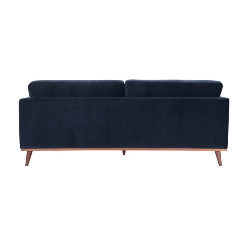 Mickey 3 Seater Sofa Midnight Blue Velvet