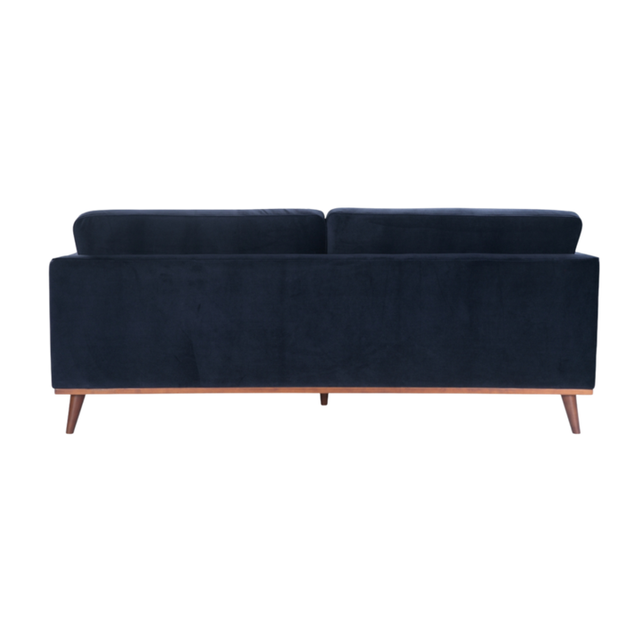 Mickey 3 Seater Sofa Midnight Blue Velvet