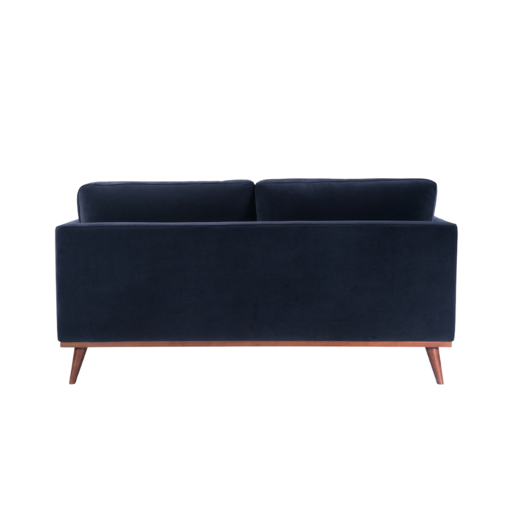 Mickey 2 Seater Sofa Midnight Blue Velvet