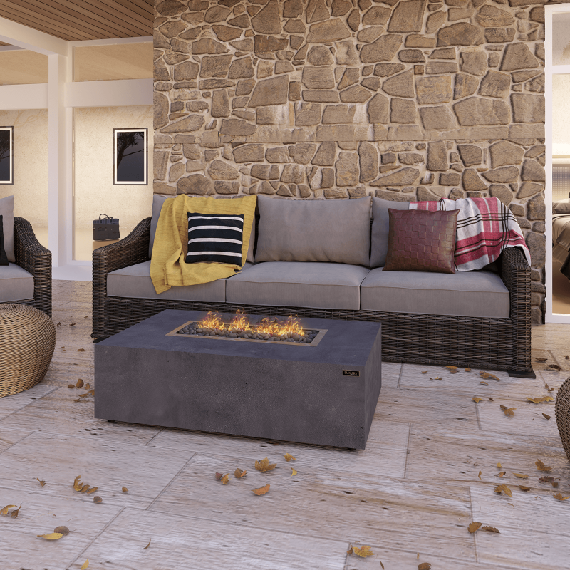 Luxury Fire Pit Co Mirage Gas Fire Pit