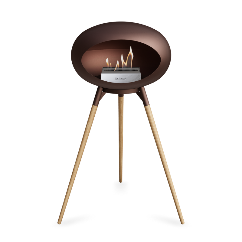 Le Feu Ground High Mocca Bioethanol Burner