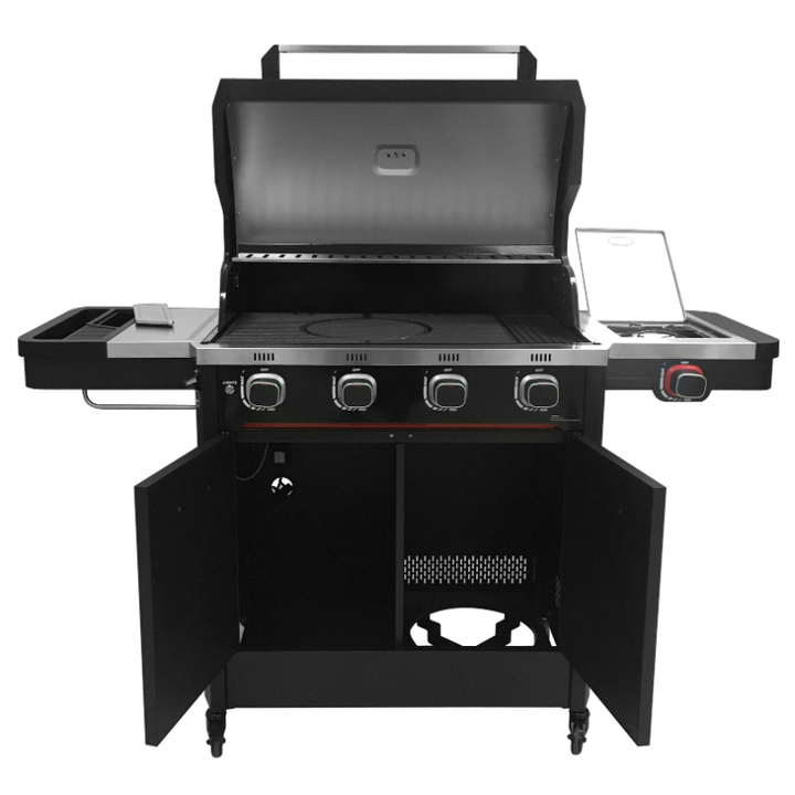 Norfolk Grills Infinity 400 Gas 4 Burner BBQ with Side Burner