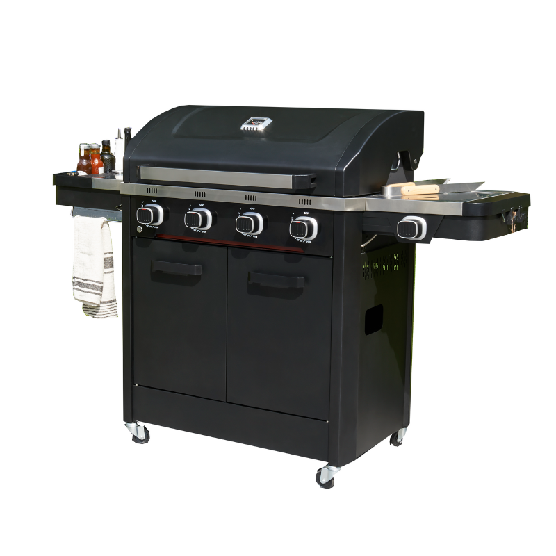 Norfolk Grills Infinity 400 Gas 4 Burner BBQ with Side Burner