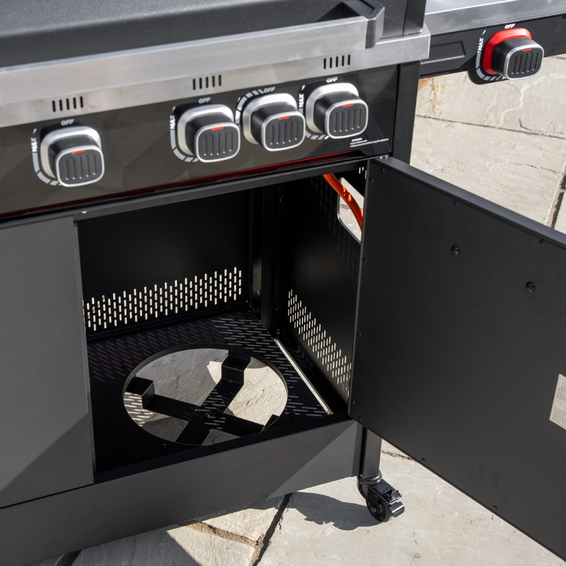 Norfolk Grills Infinity 500 Gas 5 Burner BBQ with Side Burner