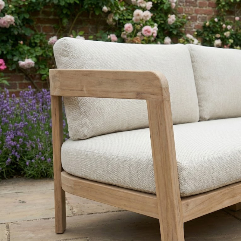 Leno Beige Sofa With Table