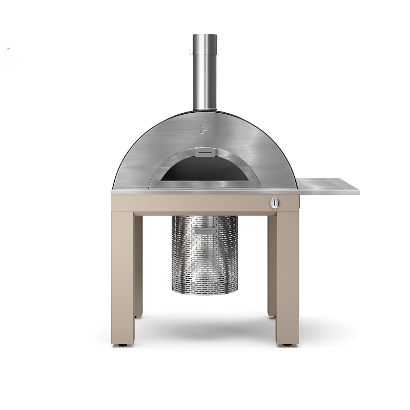 Fontana Riviera Wood Pizza Oven Including Trolley_oven for pizza