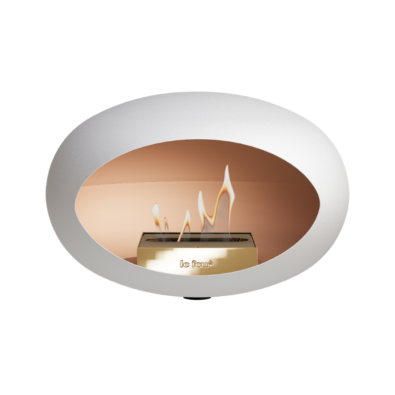 Le Feu White Wall Mounted Bioethanol Burner