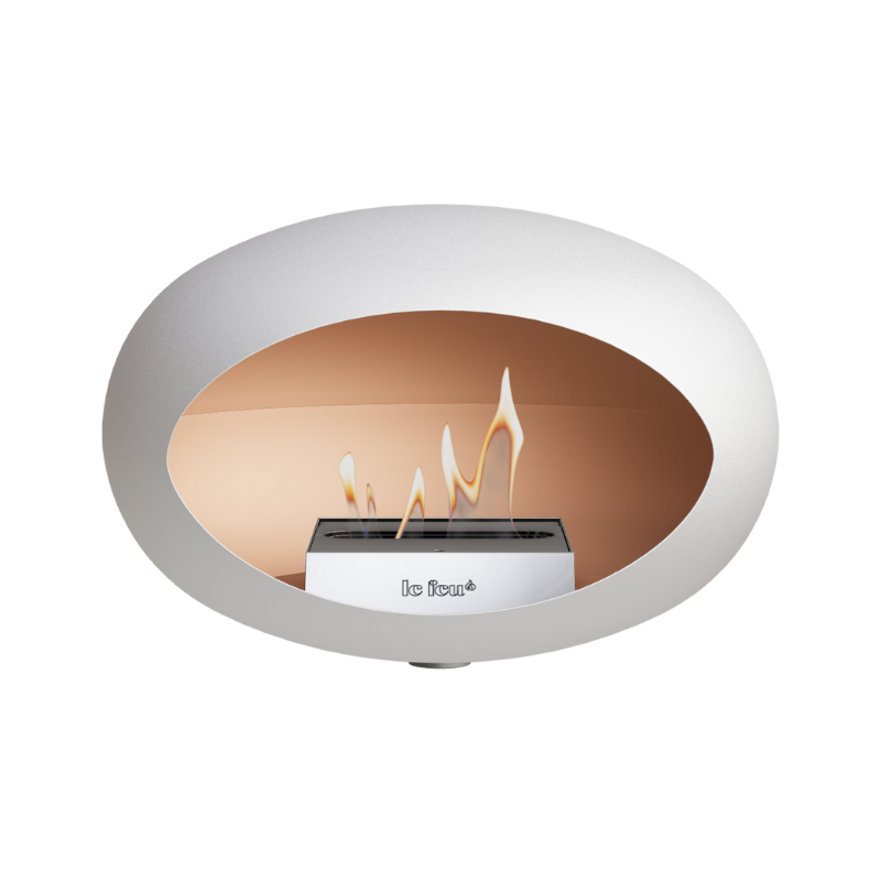 Le Feu White Wall Mounted Bioethanol Burner