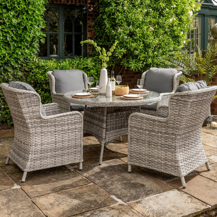 Wroxham 4 Seater Outdoor Dining Set