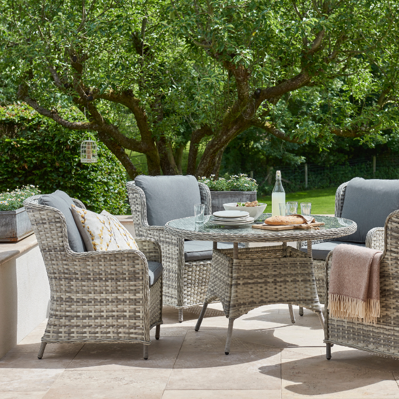 Wroxham 4 Seater Outdoor Dining Set