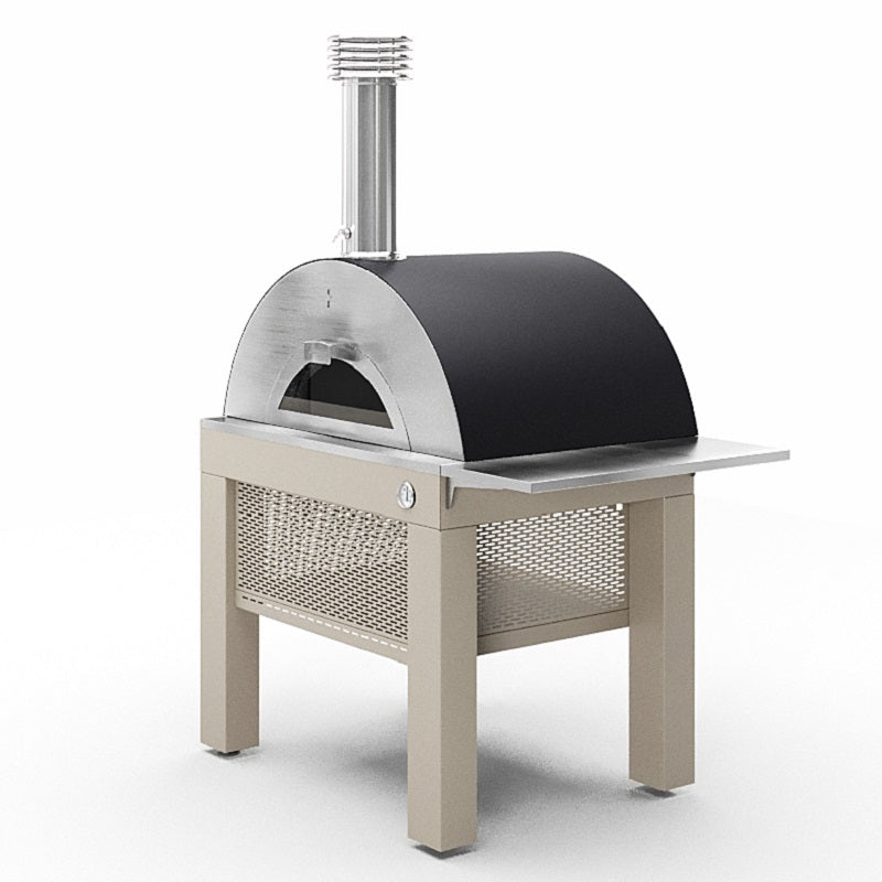 Fontana Bellagio Wood Pizza Oven Including Trolley_oven for pizza