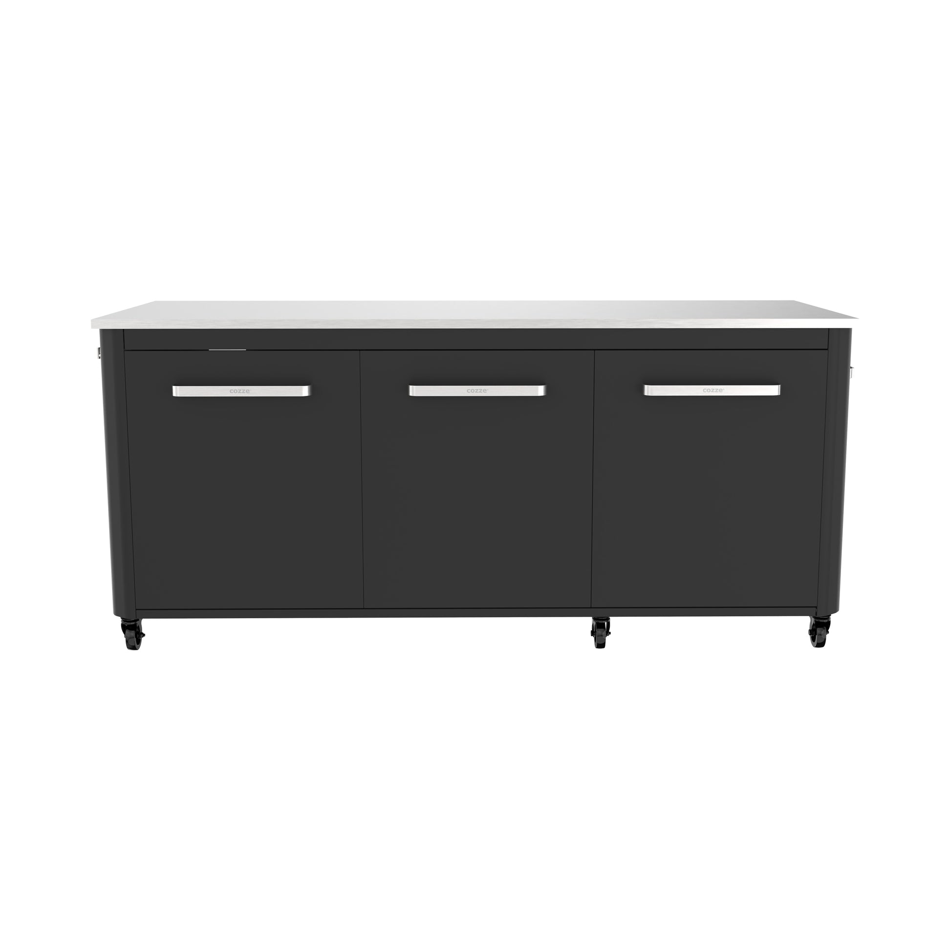 Cozze Dreams Outdoor Kitchen 180 with Stainless Steel Table Top