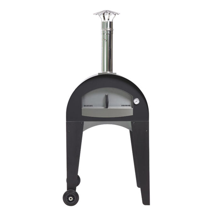 Fontana Ischia Wood Fired Pizza Oven with Trolley_ ovens for pizza